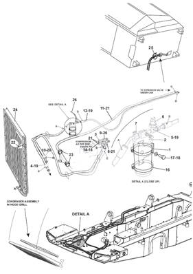 Air conditioning, pipes 9902904