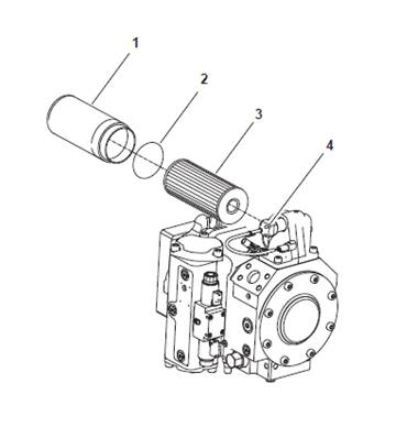 Transmission pump filter 9990041