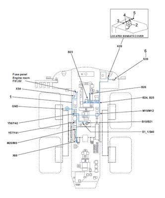 AdBlue harness, installation 9991621