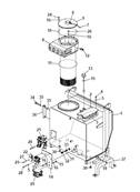 Hydraulic tank, assembly 9992183S2