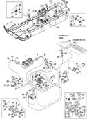 Cab support, mounting 9992472S2