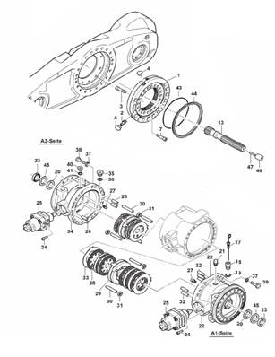 Bogie, assembly 9992496S2