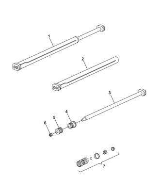 Ranchet Hydraulic Cylinder Assembly 9992660