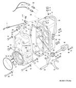 Transmission box, assembly 99929204