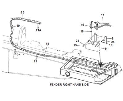 Washer circuit, assembly 99929487