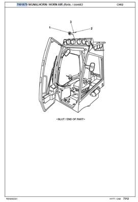 Horn, mounting 9992972