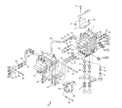 Interconnection of main manifold LM006706S2