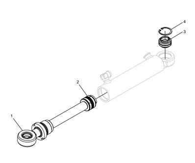 Accumulation kit hydraulic cylinder LM017187