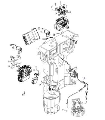 Electrical harness for Dasa Forester LM034665KABEL