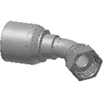 Crimp fitting Parker ORFS 13/16 - 45° - Series 43 1J743-8-6