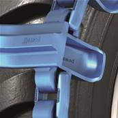 Pair of tracks bluetrack perfekt 26mm 2x2 for 710/40 Pewag 759862X2