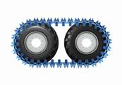 Pair of tracks bluetrack perfekt 26mm 1x1 for 710/40 Pewag 817621X1