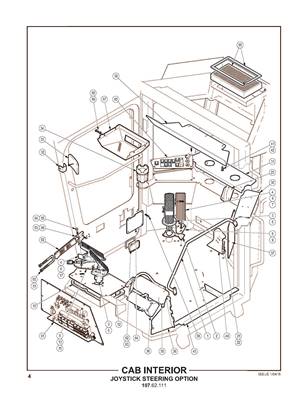 Cab Interior, Joystick steering option 10762111