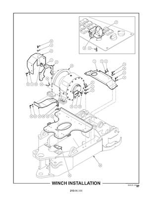 Winch Installation 21306101