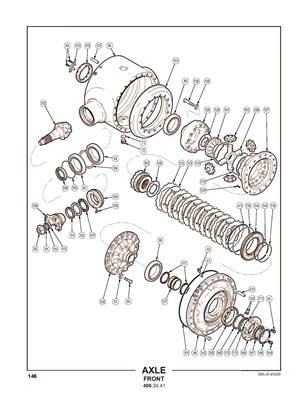 Axle Front 4062441S3