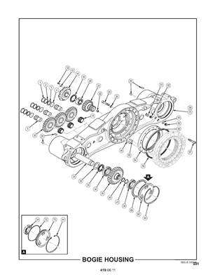 Bogie Housing 4190612S2