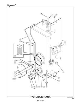 Hydraulic Tank 502071691