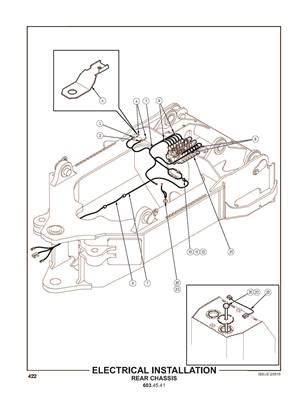 Electrical Installation, Rear Chassis 6034541