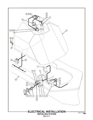 Electrical Installation, Refueling System 6034652