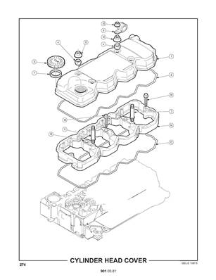 Cylinder Head Cover 9010381