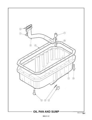 Oil Pan and Sump 9100181