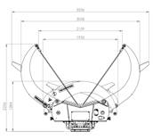 Clambunk 1,6 m² KS with cable BURGER 300595