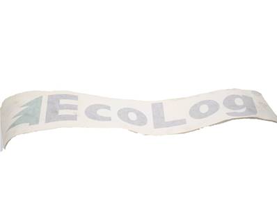 Decal Eco Log Logo, 610X200 Dark Grey Eco Log 510601