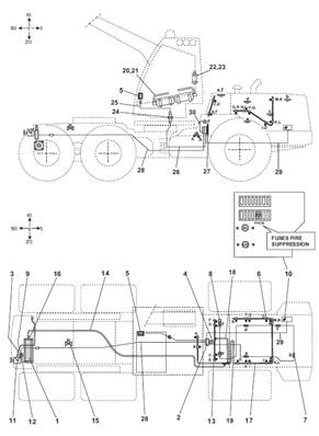 Fire-fighting system, assembly 9902714