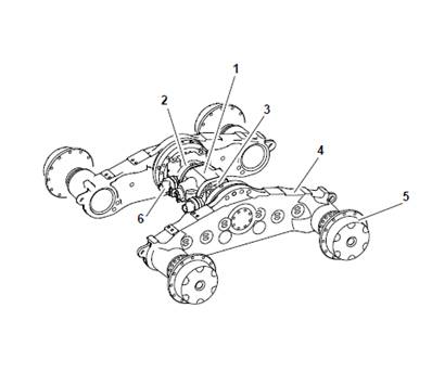 Bogie, assembly 9991155