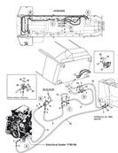 Cab air conditioning and heating, pipes 9991363S2