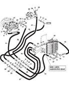 Hydraulic pumps, hydraulic lines 9991900S2