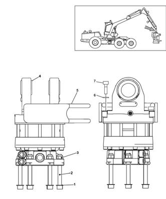 AV17S rotator, assembly 9991927