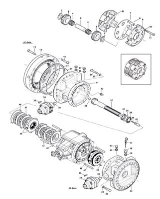 Bogie, assembly 9992514S2