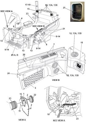 Cabin insulation, assembly 9992825