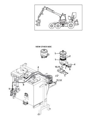 Bypass filtration, assembly 9992880