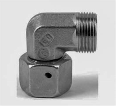 Male-female union 10L-90° Parker EW10LOMDCF