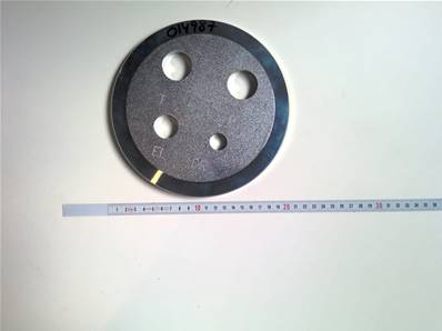 Adapter plate Log Max RE014987