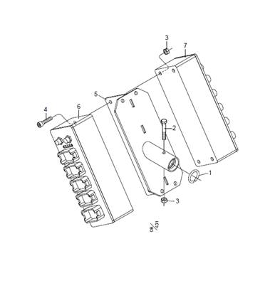 Dasa Forester brackets and boxes LM034665