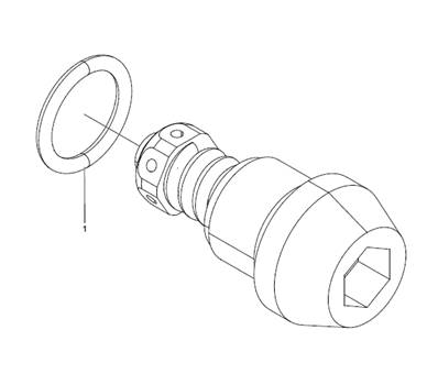 Relief valve 125 bar LM620399
