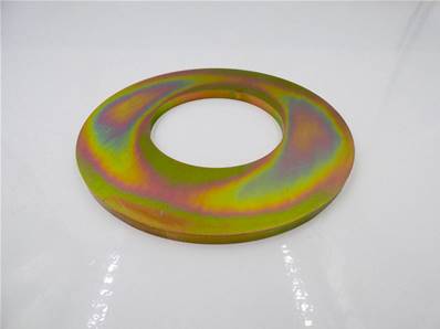 Shim 3'' X 6''Od 1/4'' 44W Zinc