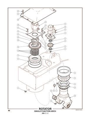 Rotator, Single Function Arch 2081551