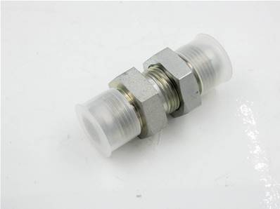 Connector Str 12Jic(M)-12Jic(M) Bulkhead
