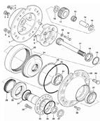 Bogie, reducer 7032888S2