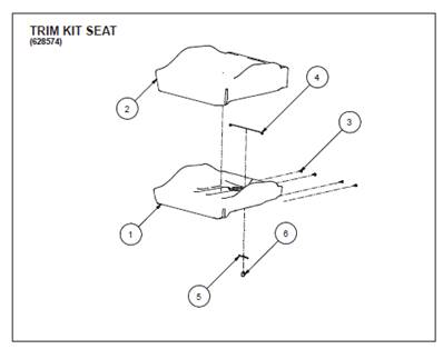 Seat 7000 BASIC, assembly 9991079