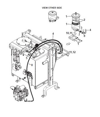 Bypass filtration, assembly 9991117