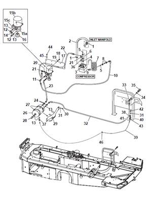 Compressed air system, assembly 9991151S2