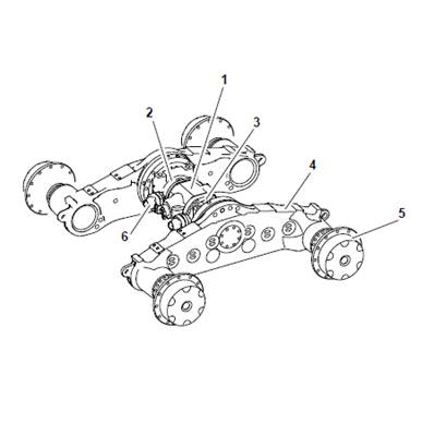 Bogie, assembly 9991156