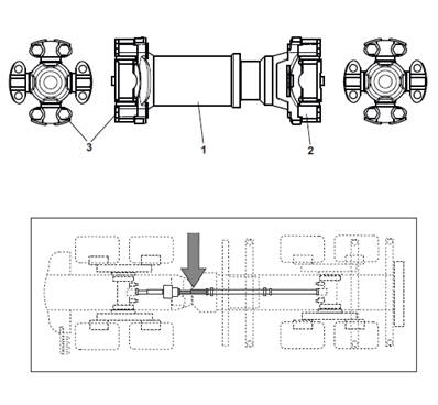 Universal joint, assembly 9991310