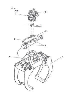 Grapple, assembly 9991355