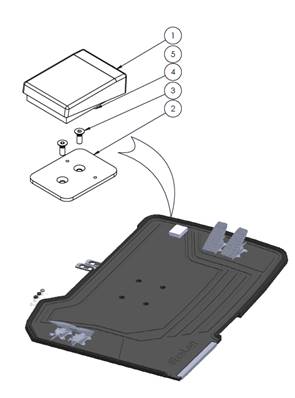Driving direction pedal 9991421
